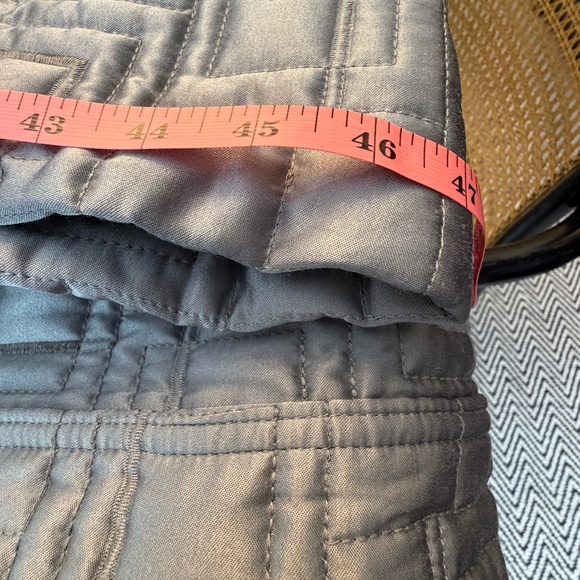 Hotel Collection Silver Quilted Square-Pattern Comforter - Picture 11 of 12